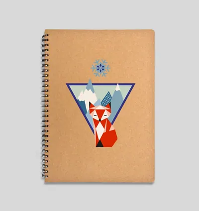 Spiralli Kraft Kapak Defter A5